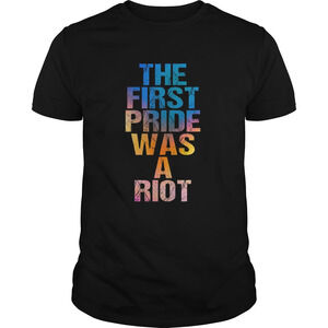 Hot The First Pride Was A Riot Parade 50Th Anniversary Shirt
